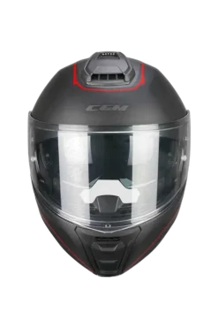 CGM 560G MAD RIDE Modular Motorcycle Helmets Black Red Matte