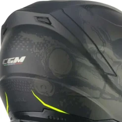 CGM 321S ATOM SKULL Full Face Motorcycle Helmets