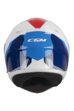 CGM 568S BER SPORT Modular Motorcycle Flip Up Helmets White Blue