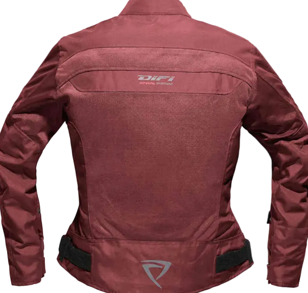 DIFI Ibiza Air Women's Textile Jacket Red