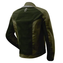 Eight - Giacca Estiva Aero-Flow Uomo Kaki
