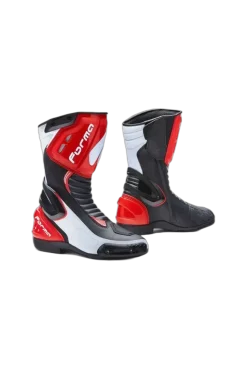 FORMA Freccia Motorcycle Boots Black Red