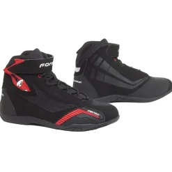 FORMA Genesis Urban Motorcycle Boots Black Red