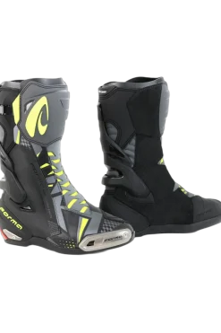 FORMA Phantom Off-Road Motorcycle Boots Black Grey Yellow