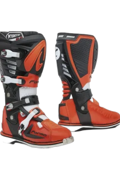 FORMA Predator 2.0 Motorcycle Boots Black Orange White