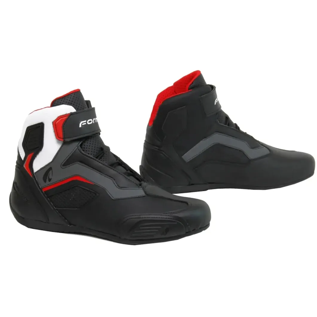 FORMA - STINGER FLOW Motorcycle Shoes Black/White/Grey