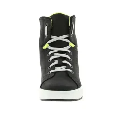 FORMA Swift Flow Leather Motorcycle Boots Black White