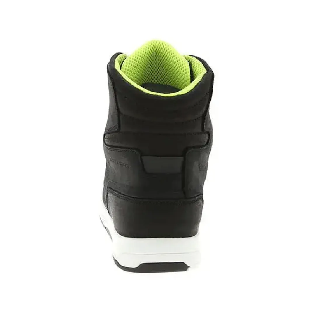 FORMA Swift Flow Leather Motorcycle Boots Black White