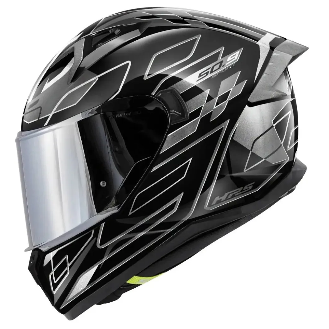 GIVI 50.9 ASSAULT Full Face Motorcycle Helmets Titanium Black