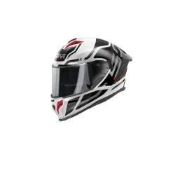 GIVI H503 QUASAR Full Face Motorcycle Helmet White Black Red