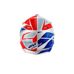 GIVI 60.1 INVER Motocross Enduro Helmets Red White