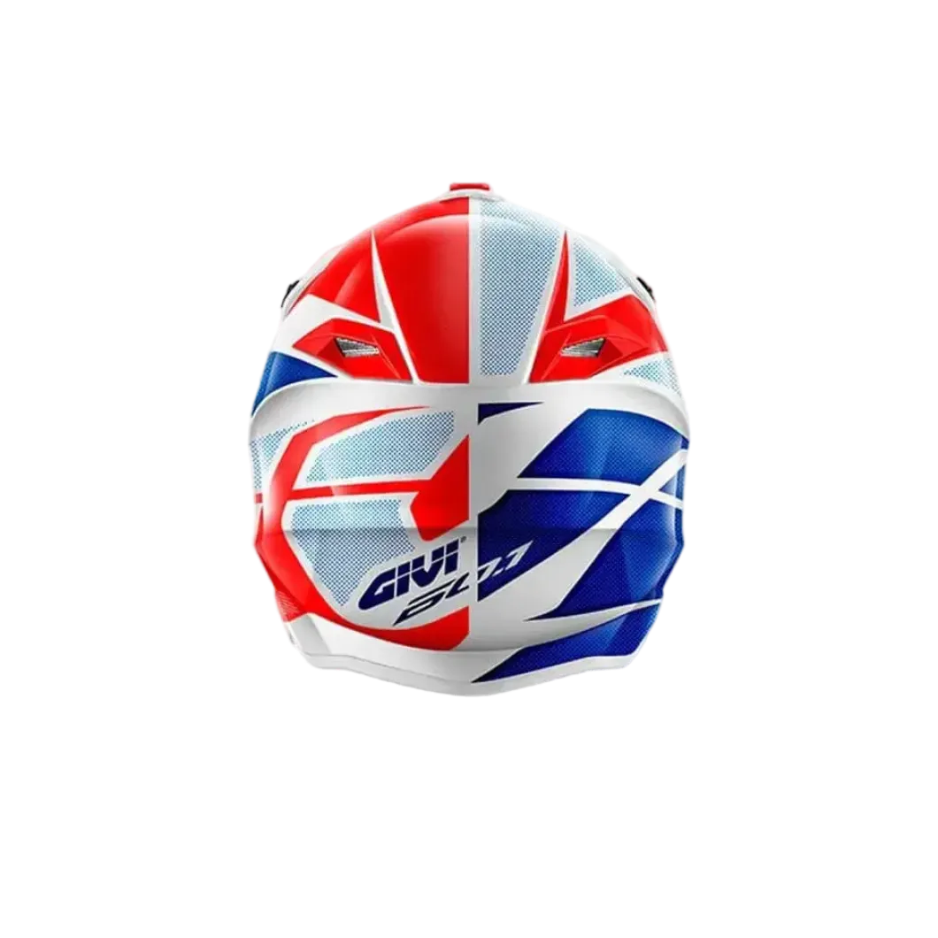 GIVI 60.1 INVER Motocross Enduro Helmets Red White