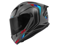Givi 50.8 MACH1 Full Face Motorcycle Helmets Matt Black Grey Red