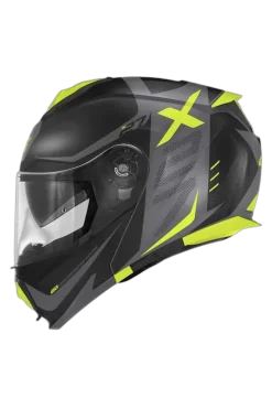 GIVI X27 Mod Dimension Modular Motorcycle Helmets Titan Black Yellow