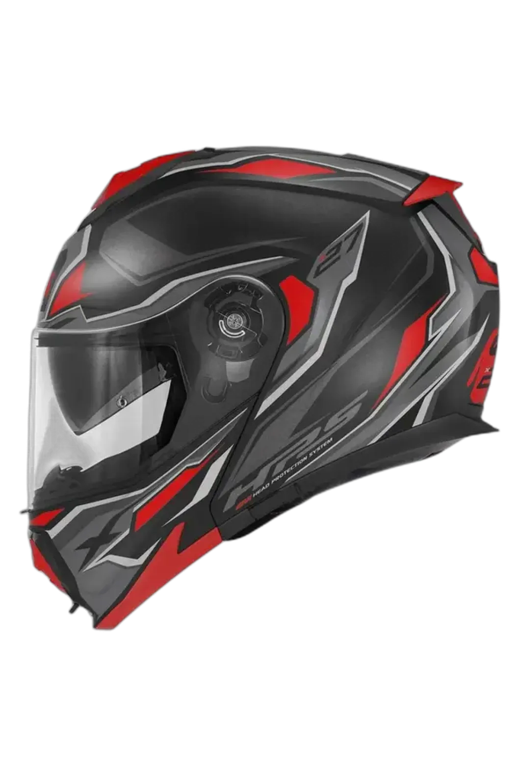 GIVI X27 Mod Dimension Modular Motorcycle Helmets Black Red