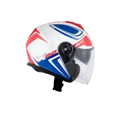 GIVI X.22 PLANET Jet Urban Motorcycle Helmets White Blue Red