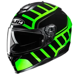 HJC C70N HOLT MC4H Full Face Motorcycle Helmets Green