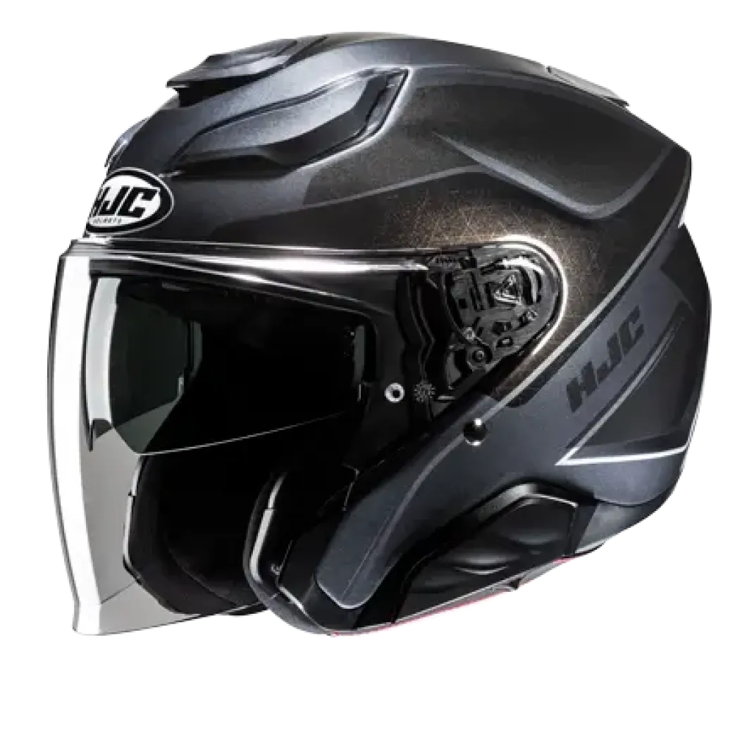 HJC F31 LUDI MC5 Open Face Motorcycle Touring Jet Helmets