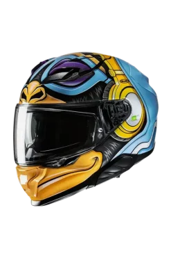 HJC F71 MONKEY DJ MC23 Full Face Motorcycle Helmets