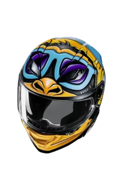 HJC F71 MONKEY DJ MC23 Full Face Motorcycle Helmets