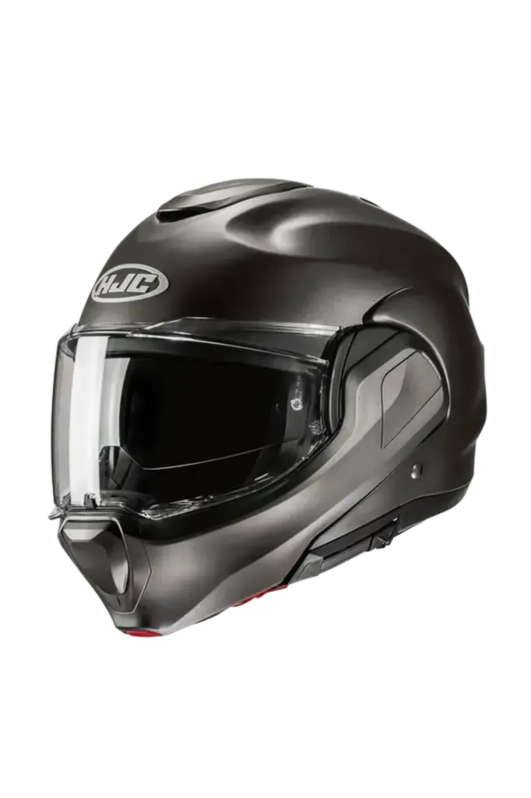 HJC F100 UNI Modular Motorcycle Sport Touring Helmets Semi-Flat Titanium