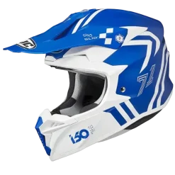 HJC i50 Hex MC2SF Motocross Enduro Helmets White Blue
