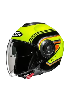 HJC I40N LINIA MC3H Motorcycle Urban Touring Jet Helmets