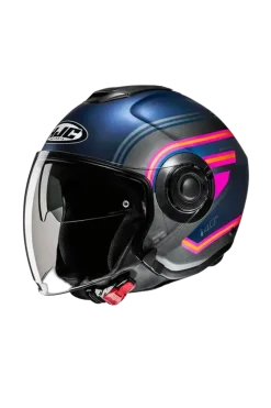 HJC I40N Linia MC28SF Lightweight Open Face Motorcycle Helmets