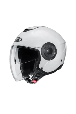 HJC i40N UNI Open Face Semi-Flat Pearl White Motorcycle Helmets