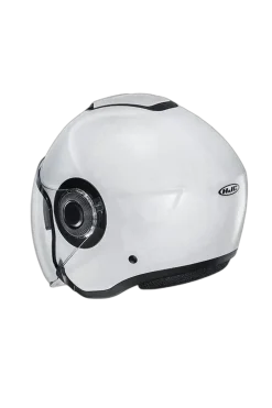 HJC i40N UNI Open Face Semi-Flat Pearl White Motorcycle Helmets