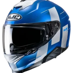 HJC-i71 PEKA MC2SF Full Face Motorcycle Helmets Grey Blue