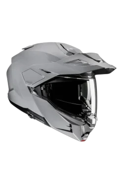 HJC I80 UNI Adventure Flip Up Modular Motorcycle Helmets N. Grey