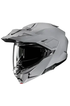 HJC I80 UNI Adventure Flip Up Modular Motorcycle Helmets N. Grey