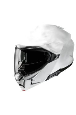 HJC I80 Uni Adventure Modular Motorcycle Helmets Pearl White