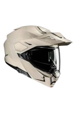 HJC i80 UNI Motorcycle Adventure Modular Helmets Beige Sand Semi-Flat
