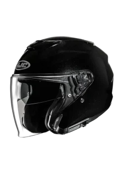 HJC i31 UNI Open Face Motorcycle Urban Jet Helmets Metal Black