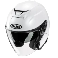 HJC i31 UNI Urban Motorcycle Jet Open Face Helmets Pearl White
