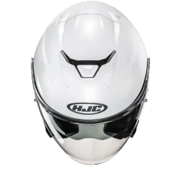 HJC i31 UNI Urban Motorcycle Jet Open Face Helmets Pearl White