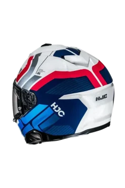 HJC I71 VIZ MC21 Full Face Motorcycle Helmets White Red Blue