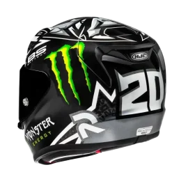 HJC RPHA 12 QUARTARARO REPLICA BL MC5 Full Face Motorcycle Helmets Black