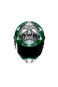 HJC V10 CRANIA MC4 Retro Style Full Face Motorcycle Helmets