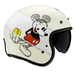 HJC V31 Disney Mickey Sketch MC1SF Open Face Motorcycle Helmets