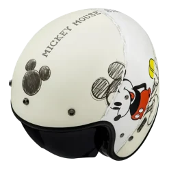 HJC V31 Disney Mickey Sketch MC1SF Open Face Motorcycle Helmets