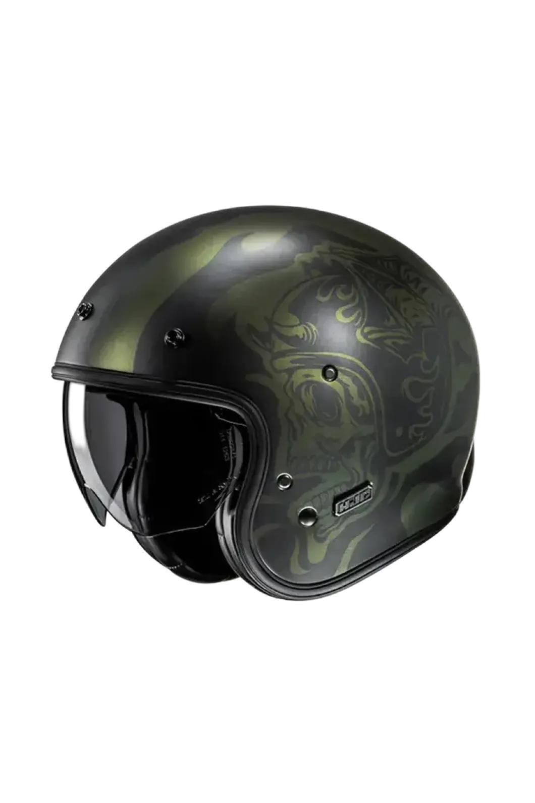 HJC V31 Flame MC4SF Classic Retro Style Jet Motorcycle Helmets