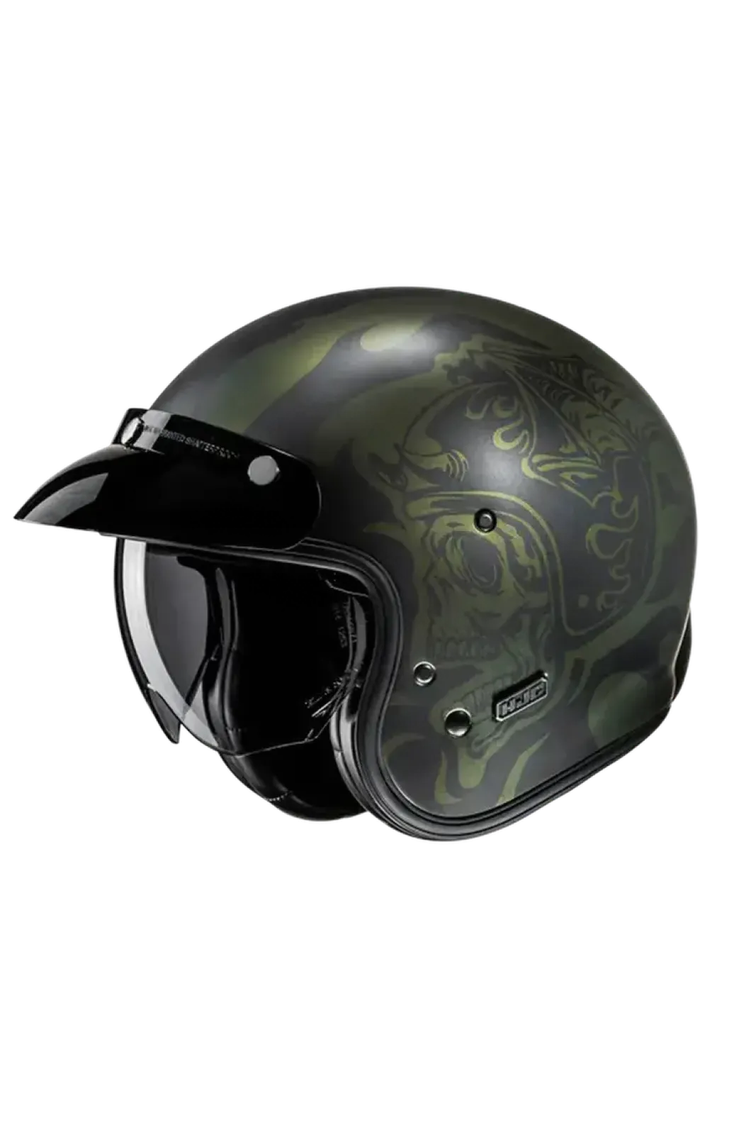 HJC V31 Flame MC4SF Classic Retro Style Jet Motorcycle Helmets