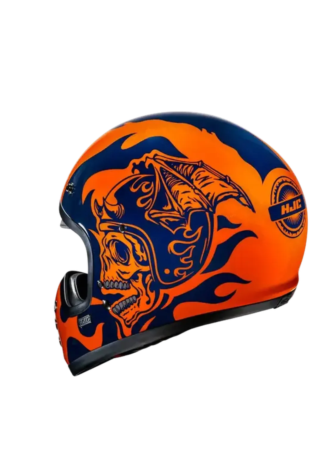 HJC V60 FLAME MC27 Vintage Style Full Face Motorcycle Helmets