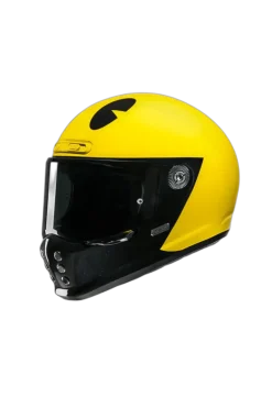 HJC V10 MC3 PAC MAN BANDAI NAMCO Vintage Style Full Face Motorcycle Helmets