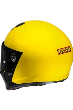 HJC V10 MC3 PAC MAN BANDAI NAMCO Vintage Style Full Face Motorcycle Helmets