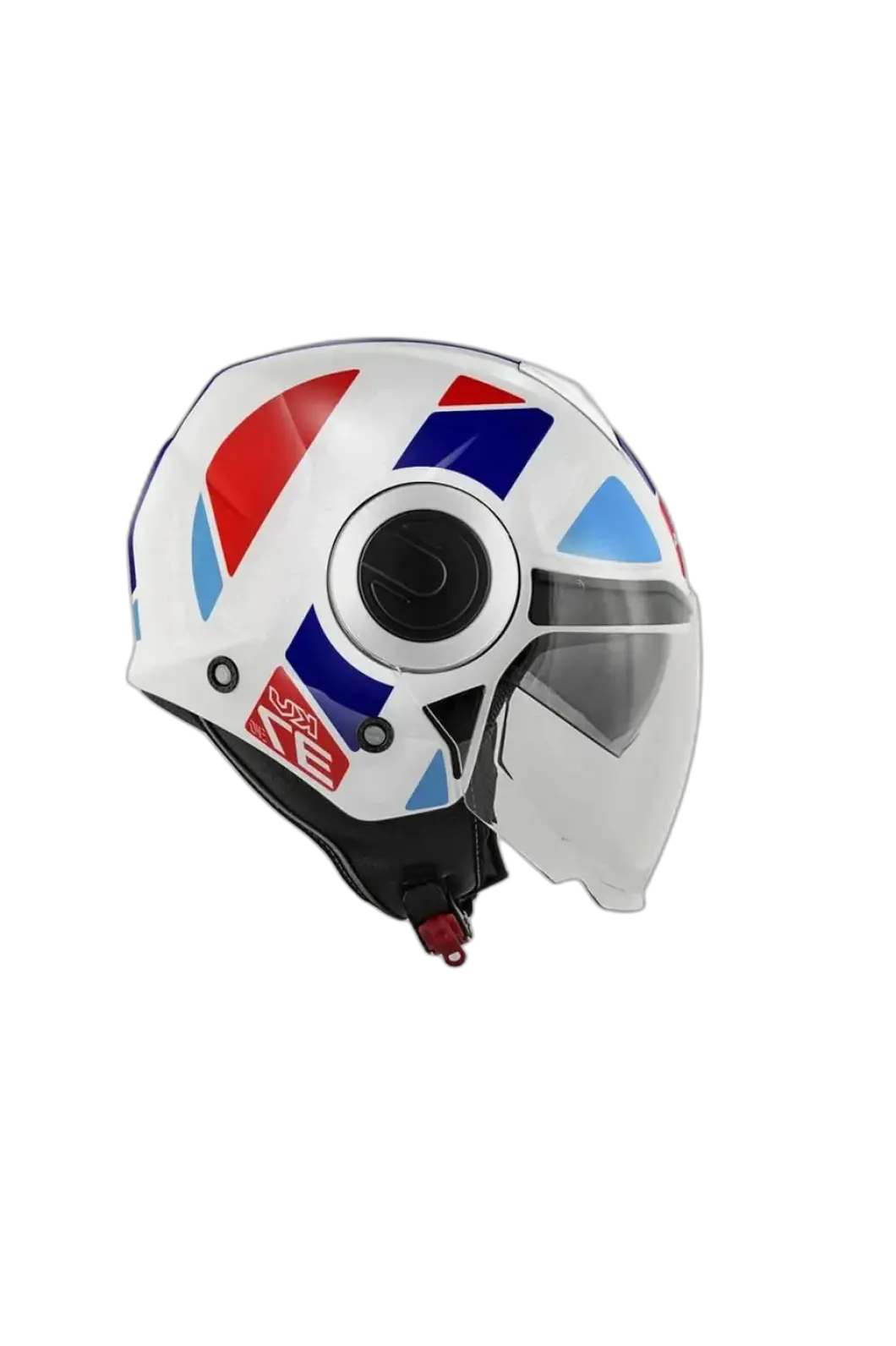 KAPPA KV37 EVO Scooter Jet Helmets White Blue Red