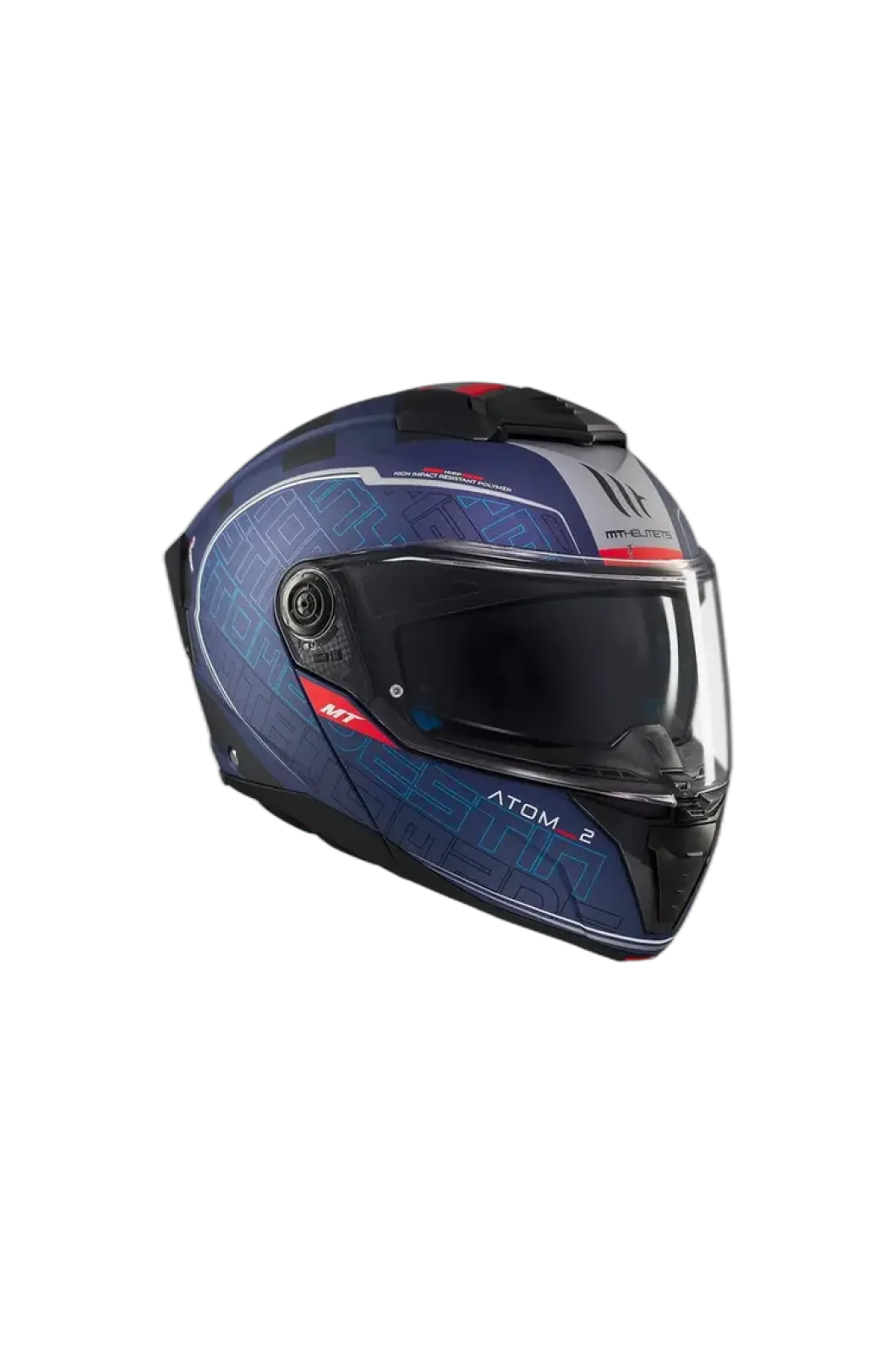 MT Atom 2 SV Destiny C7 Modular Motorcycle Helmets Black Purple Matte